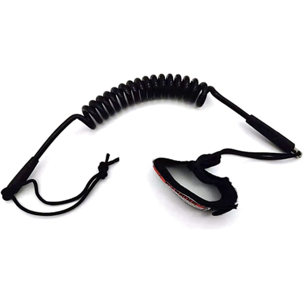 Surfboard Leash, Surf Leash, Paddle Leash for Kayak（Black）