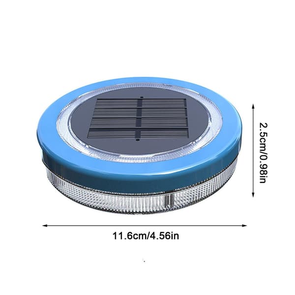 【YD】Flydende solcellepoollampe, solcellelampe til swimmingpool