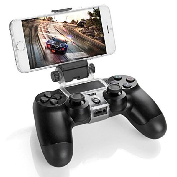 Säädettävä teline PS4-ohjaimelle ja Android-puhelimelle