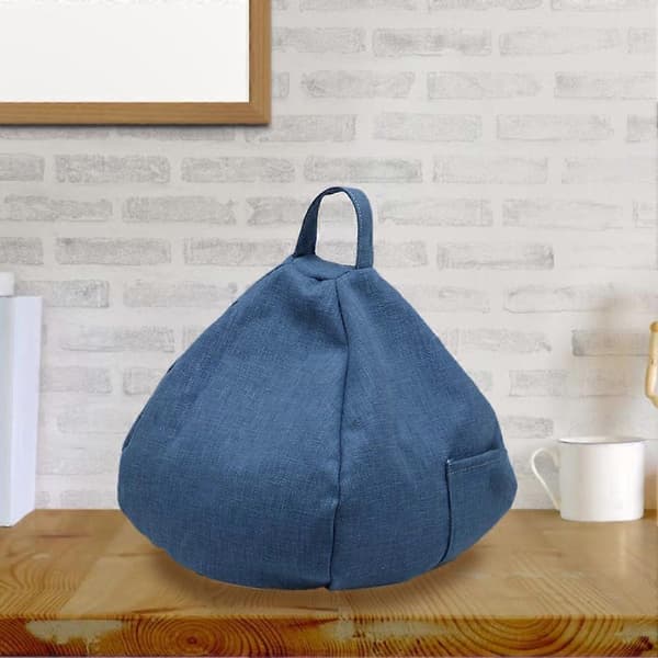 Nettbrettstativ Putefeste Dokk for Seng Anti-fall Bokholder og Reisepute for Stående Datamaskiner Bøker Denim Blue