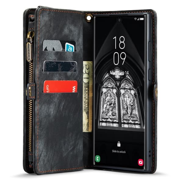 【YD】CASEME Galaxy S23 Ultra Deksel/Etui Magnet 2i1 Multifunksjonell 170