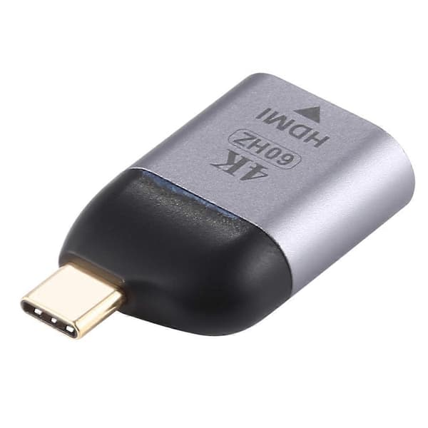 (Ny) Typ-C hankontakt till HDMI version 2.0-adapter, stöder 3D-visuella effekter Inte angivet