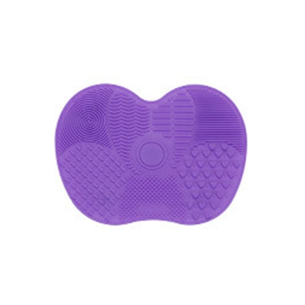 Silikon Makeup Brush Cleaner Tool Purple A