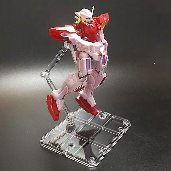 6 stk. Actionfigur Base Egnet Display Stand Beslag til HG 1/144 Biograf Spil Clear