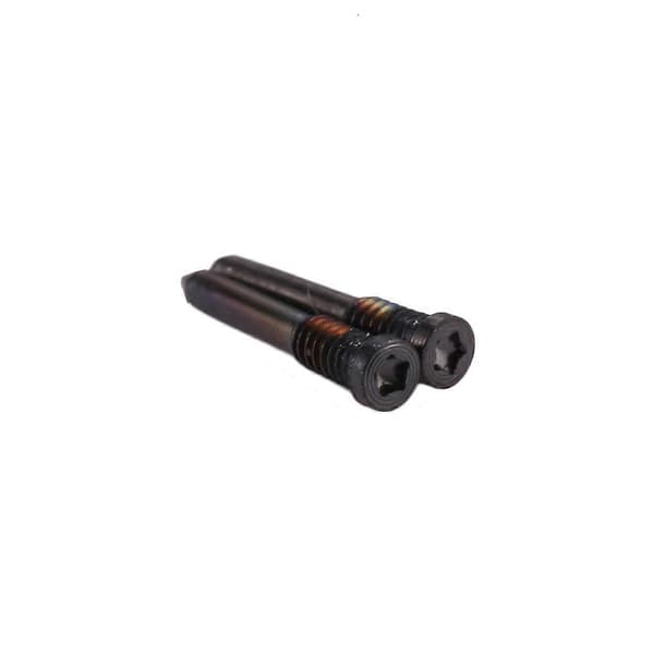 (Ny) 10 stk ladeportskruer for iPhone X Black
