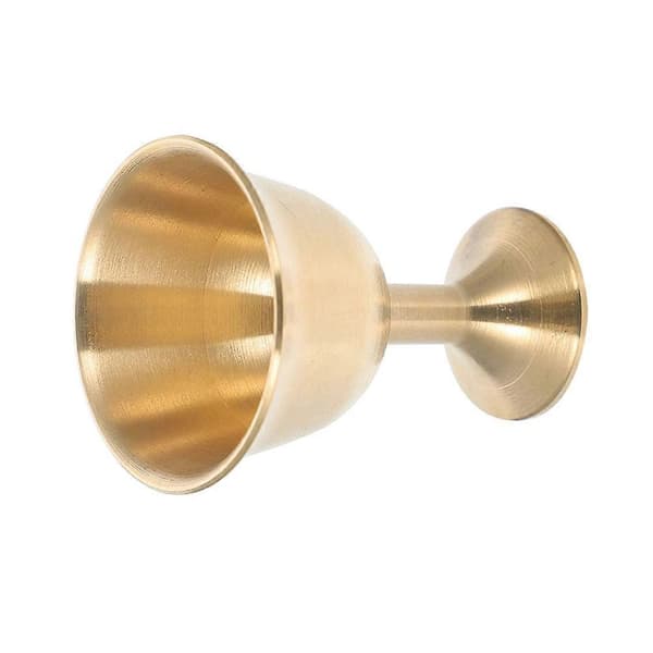 Retro Tempelkop Messing Kalkkop Elegant Vinglas Smuk Vinkop