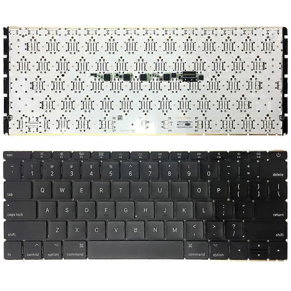 2016 Dual IC US Version Tastatur til MacBook 12 tommer A1534 (2015 - 2017) Inte angivet
