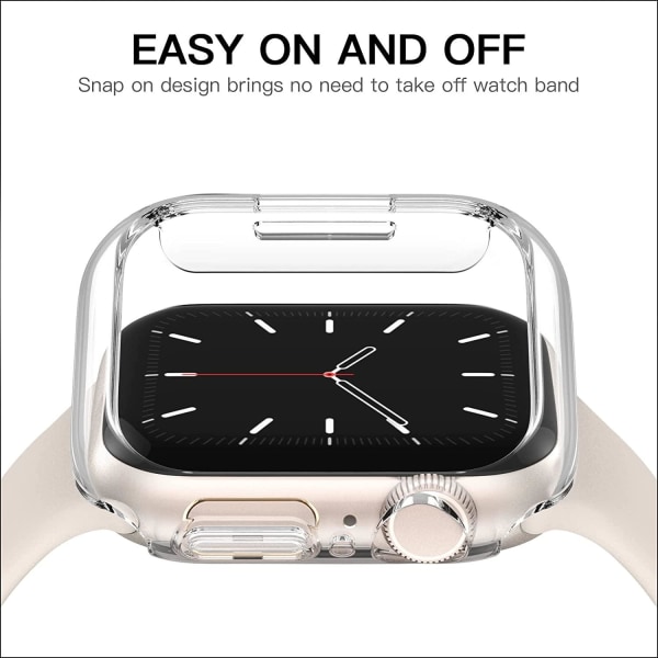 Apple Watch 7/8 shell PC Transparent (45 mm)