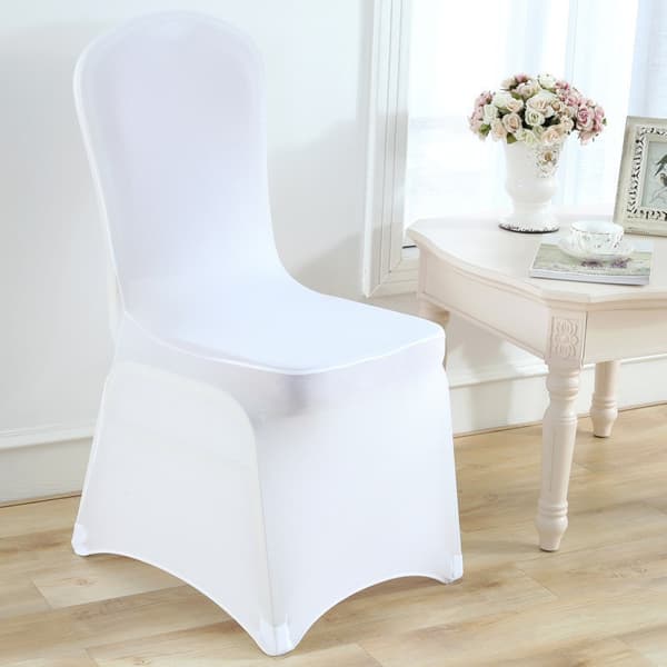【YD】10-pack Chair Covers - VEVOR - Spandex Covers - White Vit