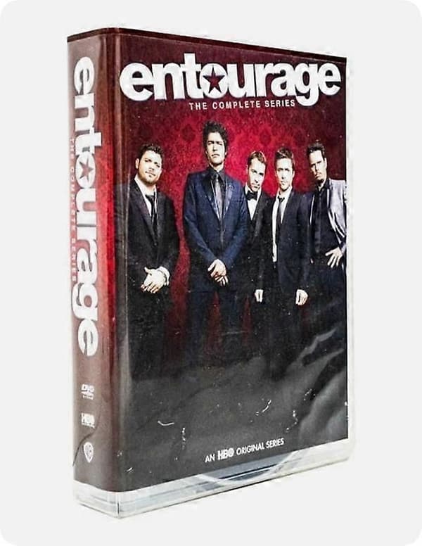 【YD】Ny boks sæt Entourage sæson 1-8 engelsk version DVD Komplet TV-serie 18-disc