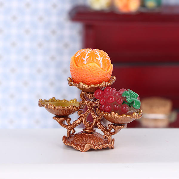 1:12 Dukkehus miniatyr Fruktbrett Kjøkkendekorasjon