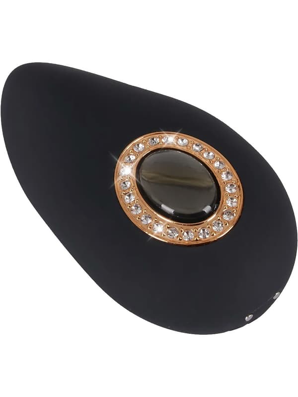 【YD】Cleopatra: Klitorisvibrator Svart ABS-plast, Polyuretan, Silikon