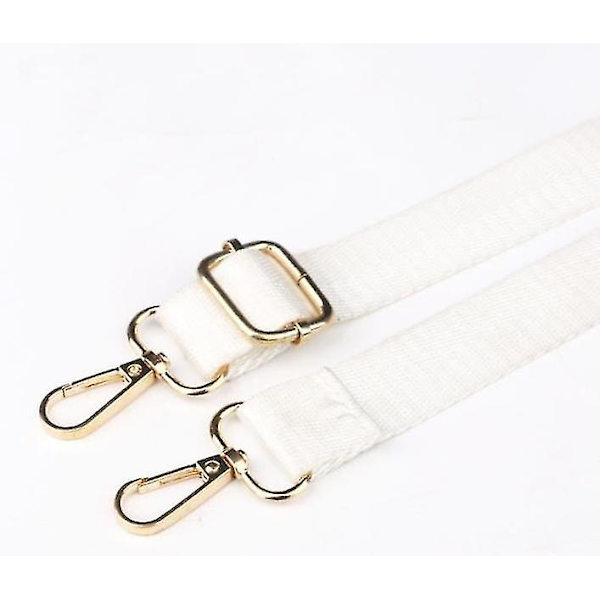Breda axelväskor Rem Bältesväska Rem med Silver Swivel Krokar