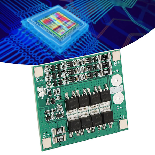 12V 40A Lithium Batteri Beskyttelseskort med Balance Ladningsfunktion