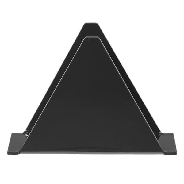 YX014-1 Akryl Triangulär Bords Pappershanddukshållare Black