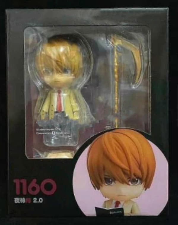 【YD】Death Note Animefigurer 10 cm L & Light PVC-samleobjekter til fans with retail box