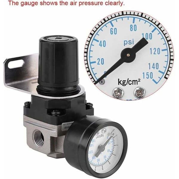 1 stk. Lufttrykksregulator, AR2000-02 G1 / 4 Kompressor til