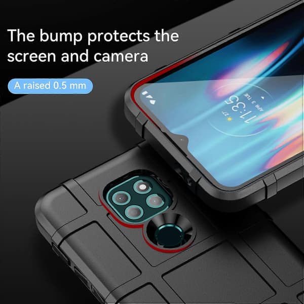 Til Lenovo Lemon K12 / K12 Note Full Dekning Støtsikkert TPU Telefondeksel Black