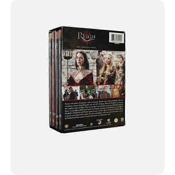 【YD】Reign: The Complete Series Sæson 1-4 (DVD, 2017, 17-disk sæt) Engelsk version