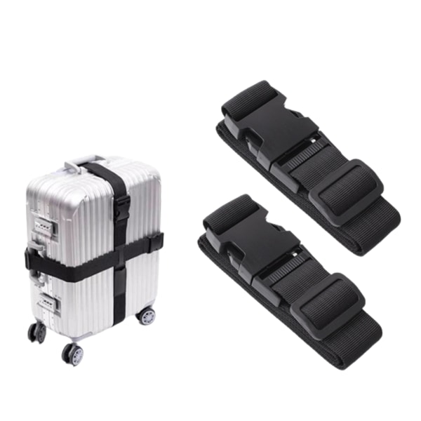 Säädettävät kiinnityshihnat lukitushihnat 2 rullaa 1 m x 38 mm