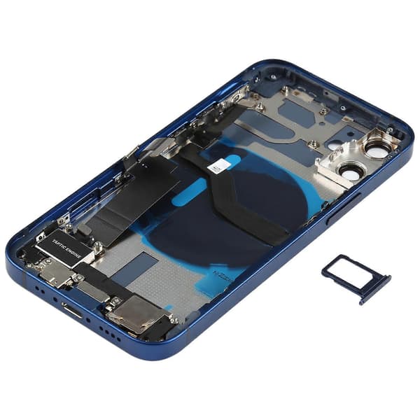 (Ny) Batteribakstycke för iPhone 12 Mini Blue