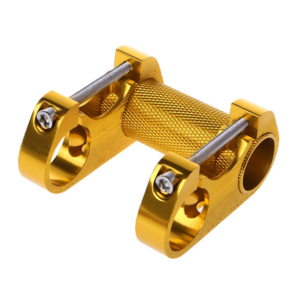 Bicycle handlebar extension Double flashlight Double computer holder Mounting bracket