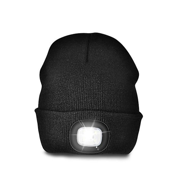 4 LED- cap black
