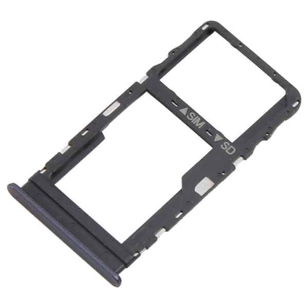 (Ny) For TCL Tab 11 KOMPATIBEL SIM-kortskuff + Micro SD-kortskuff (grå) Grå