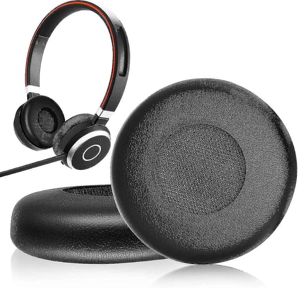 【BQ】Evolve 65 skumøreputer for Evolve 65, erstatningsøreputer for Jabra Evolve 20 20se 30 30ii 40