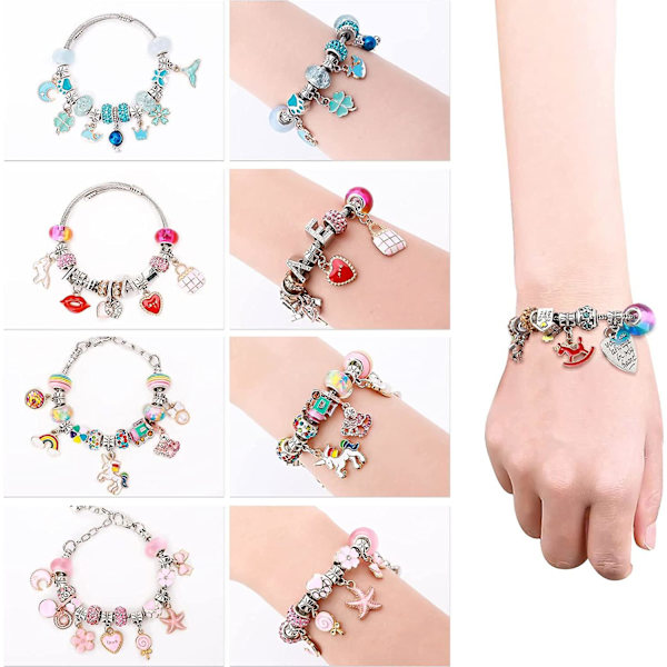 Charm Armband Making Kit Stuff, Beads Armband Armband Making Kit