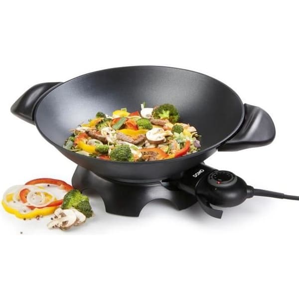 【YD】DOMO DO8708W Elektrisk Wok - Sort