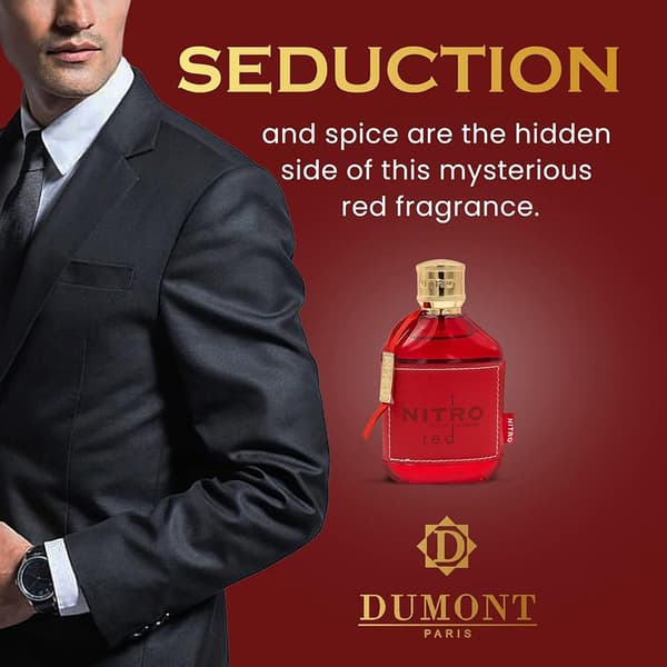 【YD】Nitro Red Dumont Edp Original 100 ml Parfume Herreduft/