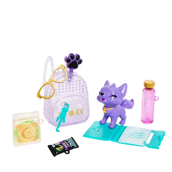 【YD】Monster High Clawdeen Wolf Dukke med kæledyr Multicolor multifärg