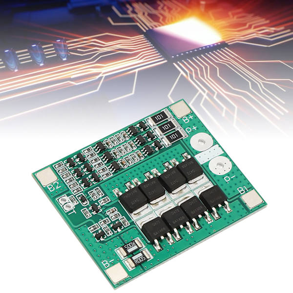 12V 40A Lithium Batteri Beskyttelseskort med Balance Ladningsfunktion