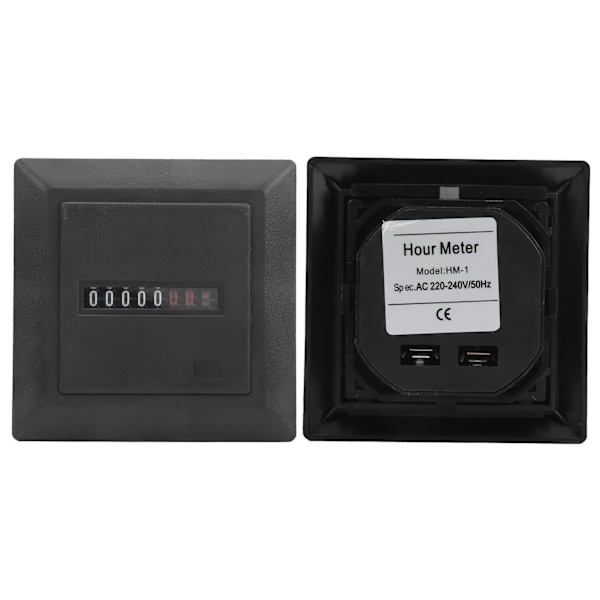 Digital timräknare för ingenjörsmaskiner - AC 220-240V, 50Hz Timerverktyg