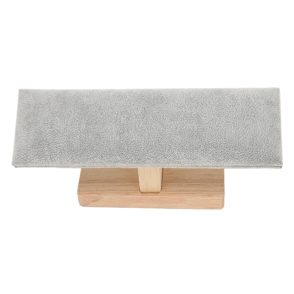 T-Bar Smykkestativ i Massivt Tre - 1-Lags Holder Organizer for Halskjede, Klokke, Armbånd og Armring