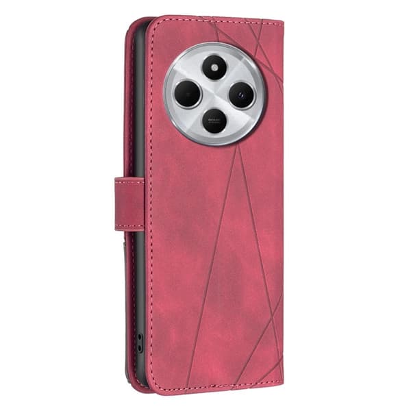 【YD】BINFEN Pungcover til Xiaomi Redmi 14C Red Röd