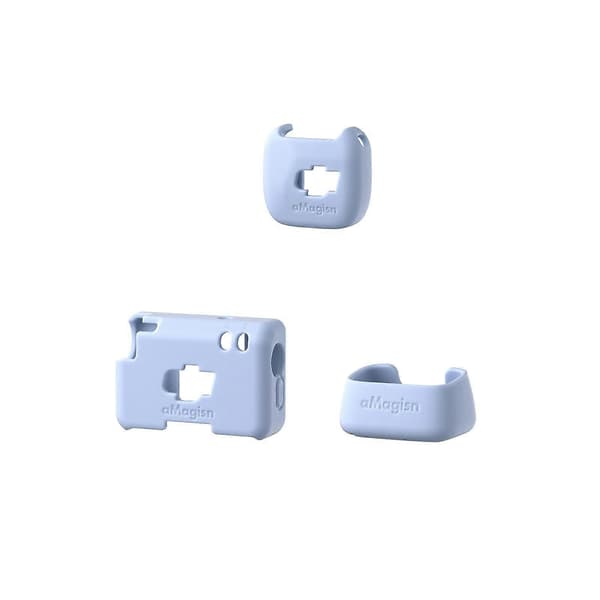 DJI Mic Mini aMagisn MP01 silikonisuojakotelo Not Specified 3 In 1 Blue