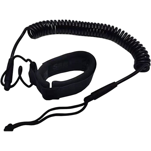 Surfboard Leash, Surf Leash, Paddle Leash for Kayak（Black）