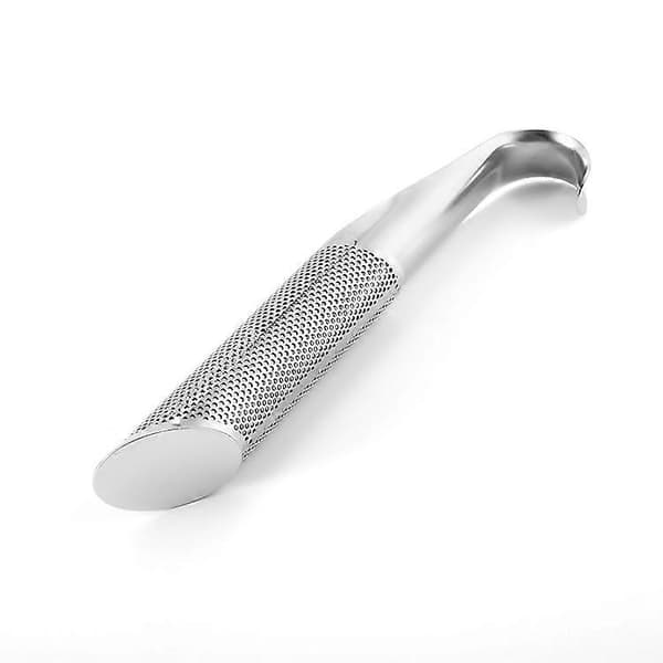 Tesil - Finmasket tesil - Teegg - Sil - Rustfritt stål - Sølv - Med hengekrok - Universal - Rørteinfuser