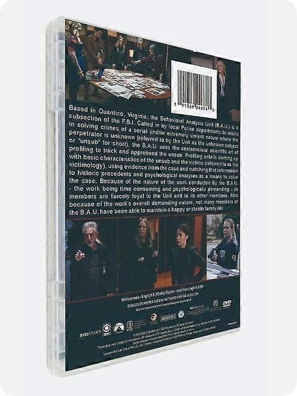 【YD】Criminal Minds: Evolution TV-serie sæson 17 (DVD 3-disc boks sæt)