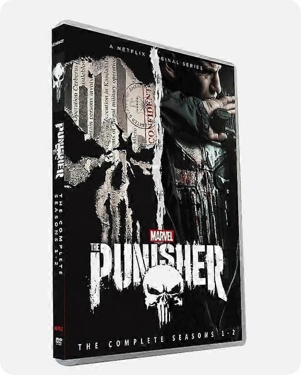 【YD】The Punisher Sæson 1-2 Komplet Samling 6-Disc DVD engelsk version Forseglet æske