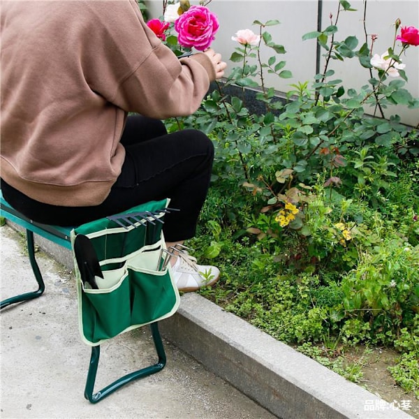 Collapsible garden bag without pallet, garden tool bag