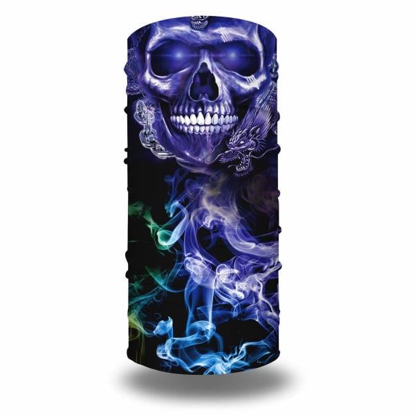 Skull Bandana - Multifunktionstørklæder purple one size