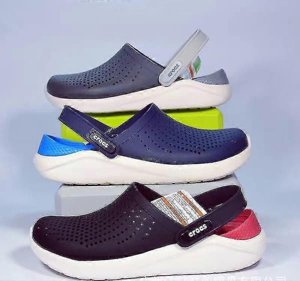 【BQ】Literide Clog, Clog Dame-dyb Blå Rød36/46 A13 44