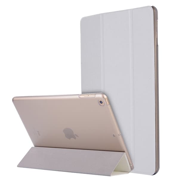 【YD】iPad 10.2 2019/2020/2021 Case Tri-Fold White White Vit