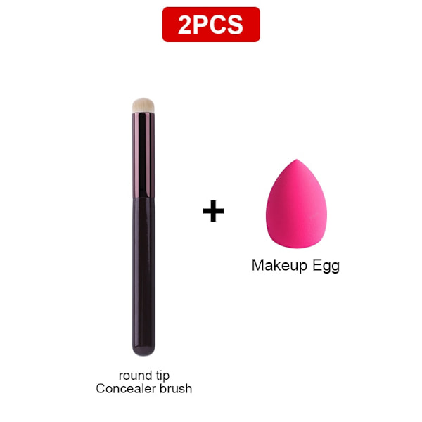 Sminkborstar Blush Concealer Makeupborstar för ansiktet Set 5