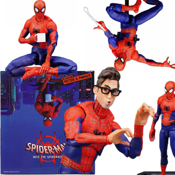 【YD】Marvel Action Spiderman Figurer Anime Model Spider-man Legetøj