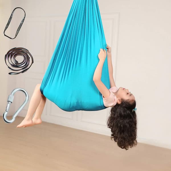 【YD】Børns gyngende hængekøje, indendørs gynge elastisk kram