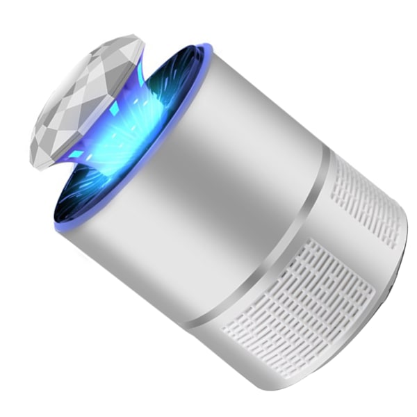 Diamond Head myggdödare USB inomhus flugdödare sugkopp tyst hushållsmyggdödare vit